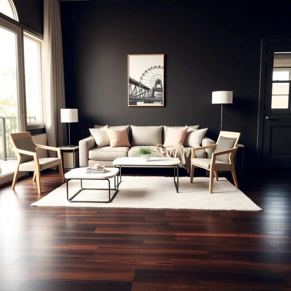 Ciemną Podłoga Jakie Meble